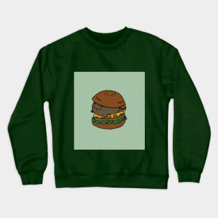 Cute Burger With Double beef Crewneck Sweatshirt